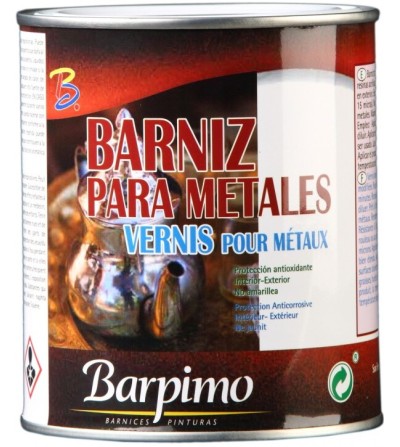 Barniz para metales brillante 750 ml