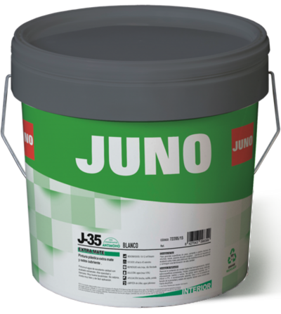 Pintura de interior J-35 extra mate de Juno 15 L